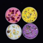 Handmade Soy Candle Scented Luxury Aromatherapy Gemstone Infused Chakra Nature Soy Wax Crystal Scented Tin Candle