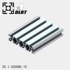 2080 DIY assembly aluminum profile/ 20 series aluminium profiles extrusion for 3D printer frame