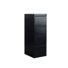 Modern black metal office filing storage furniture cabinet steel