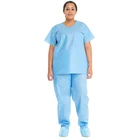 Uniform Hot Sale Hospital Uniform Doctors Disposable Confort Medical Surgical Scrub Suit Sets