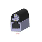Industrial rubber EPDM or Silicon rubber safety edge sensors for doors