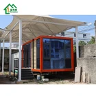 Luxury cabin housing prefab modular mobile porta container house
