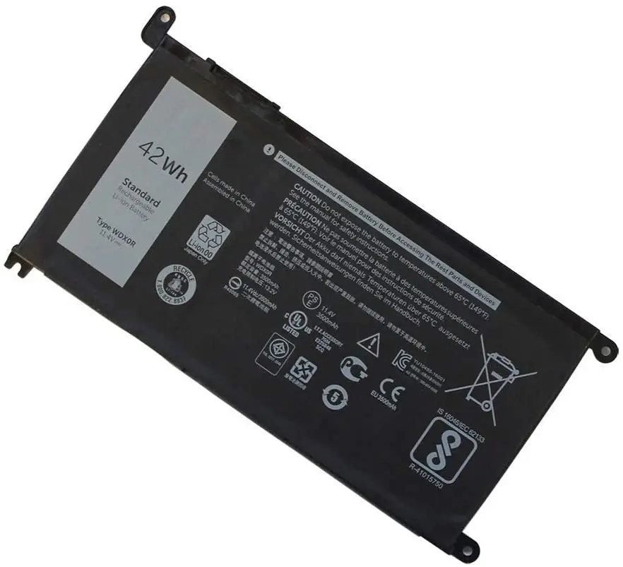 New Arrive Replacement 42wh Wdx0r Battery For Dell Inspiron 13 7368 15 5567 5568 5570 Full Capacity Li Polymer Battery Buy Replacement 42wh Wdx0r Battery For Dell Inspiron 13 5368 7368 15