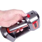 Replaceable filter mini desk vacuum cleaner cyclone dust collector mat with motorized brush