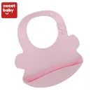 Hot Selling BPA Free Food Grade Silicone Easily Wipes Clean Waterproof Baby Bibs Feeding Kids Silicone Bibs