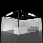 IZEXPO 30mins EASY setup GIRL portable 5x6m Simple trade show booth exhibit display exhibition stall