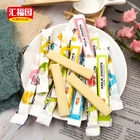 Wholesale fruit flavor milk toffee cc stick candy