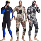 Packaging Customization Diving Suit Diving Suit 3MM Neoprene Camouflage Diving Suit Open Cell Spearfishing Wetsuit For Man