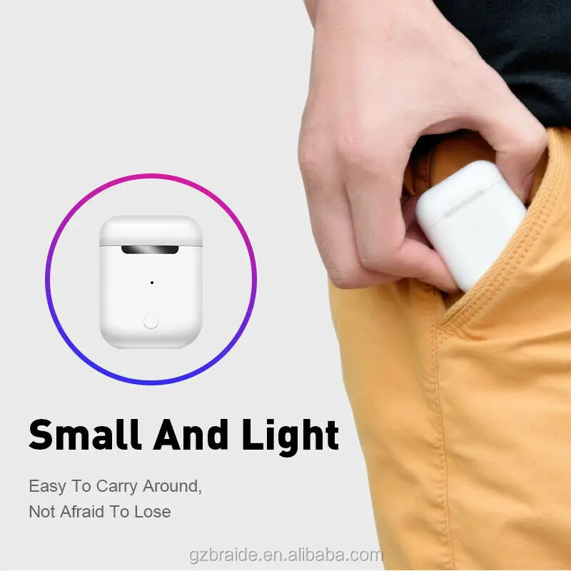 i18 TWS Wireless earphones 5.0 Earbuds Waterproof 3D Sound Touch Control for iPhone for Samsung for Huawei - ANKUX.COM