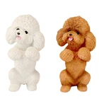 Toy Car 2020 New Custom Poodle Dogs Resin Sculpture Toy For Car Decorative