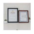 Sale Photo Hot Sale Eco-friendly 8.5x11 Black Wood Document Certificates Diploma Photo Frame