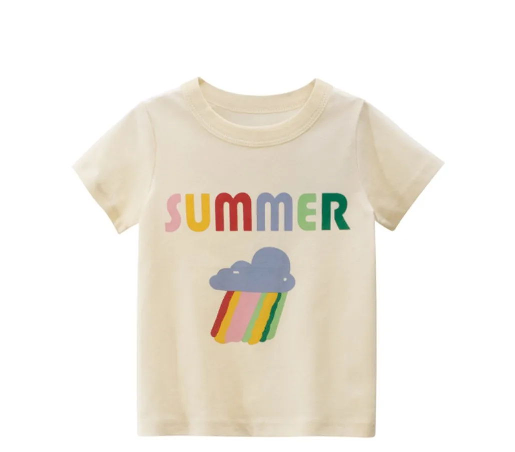 Graphic printed girls' t-shirts wholesale 100%organic cotton kids summer short sleeve tshirt, Beige or customized as required
Graphic printed girls' t-shirts wholesale 100%organic cotton kids summer short sleeve tshirt, Beige or customized as required