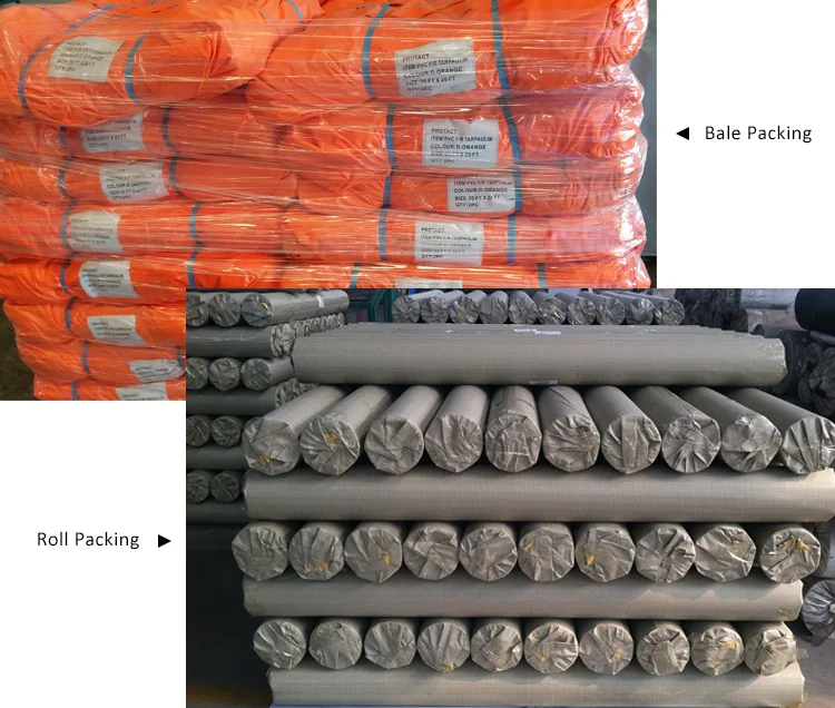 Flame Retardant / Fire Resistant Vinyl Coated Mesh Fabric Tarps for