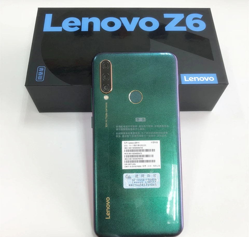 global rom lenovo z6 lite 4gb 64gb snapdragon 710 octa core