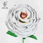 AP-023 artificial foam large rose paper flowers for wedding decoration