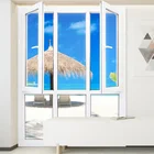 upvc/ pvc/ plastic glass casement/ swing doors windows