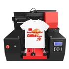 2019 newest full-automatic digital color label home portable inkjet logo printer machine for textile