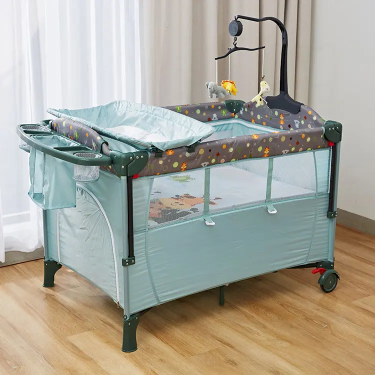 cot attached to bed for baby