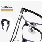 Italian Timepieces Jewelry Eyewear Hollowed-out Temple Blue Light Blocking Glasses For Man