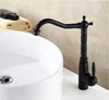 China Wholesale Classic Style Deck Mounted Single Handle Oil Rubbed Bronze Kitchen Faucet Old Fashioned Black Kitchen Faucet Tap