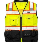 Vest Black Safety Vest Vest Mens Class 2 Black Series Safety Vest With Zipper