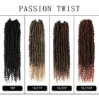 Braid Wig 2021 Best Synthetic Hair Braid Brazilian Twist 20" Bomb Twist Crochet Hair Hair Wig For Female