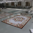 Classical Flora Patter Carpet Hand Tufted Newzealand Wool Carpet