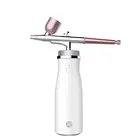 Private Label Compressor Airbrush Makeup Machine / Mini Portable Facial Oxygen Cordless Makeup Airbrush