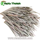 Plastic synthetic thatch roof tiles material