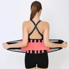 Breathable tummy control belt belly shrinking brace back braces for lower back pain exercise waist band