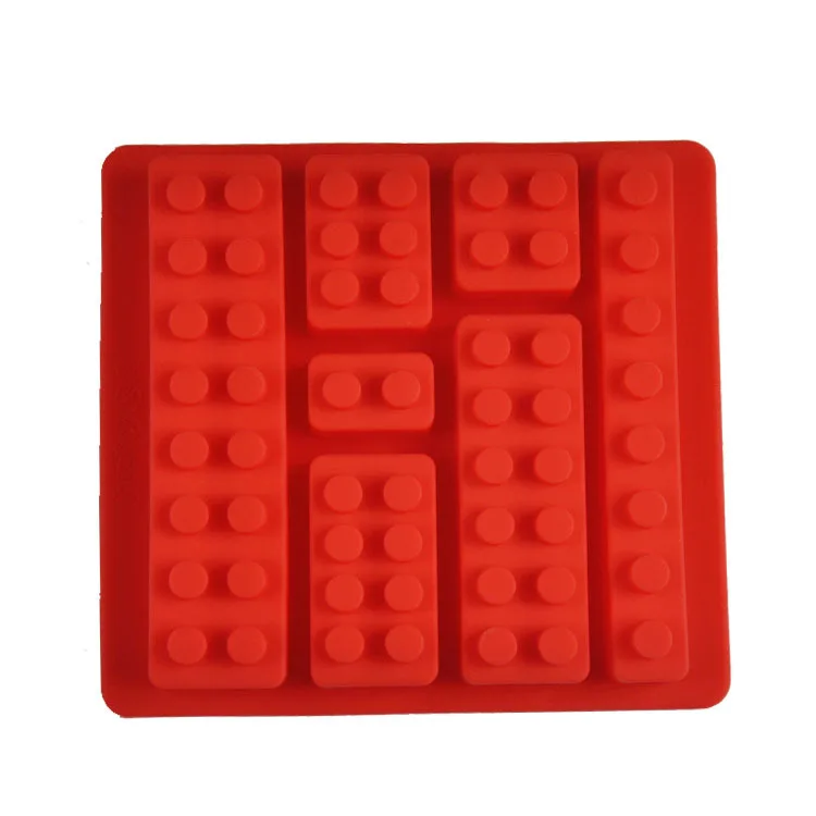164212 Lego Bac À Glaçons Silicone Moule pour Bonbons Au Chocolat et Enfants Fête et Cuisson Min Bloc De Construction Thèmes