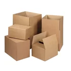 Wholesale custom folded rigid cardboard corrugated shipping boxes for packing