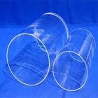 300mm large diameter clear quartz glass tube with competitive price