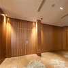 Movable high quality wooden partition wall Sliding Partition Easy Moved Portable Wall