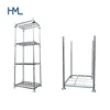 Heavy duty warehouse transport galvanized storage steel metal stacking movable post pallet racks/racking