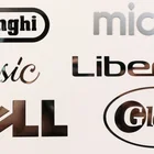 Metal Sticker Label Metal Factory Sale Various Electroform Nickle 2d Effect Custom Logo Metal Label Sticker