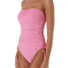 women high waist push up one piece bikini swimwear wholesale bikini factory