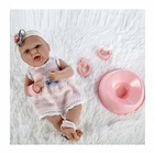 Silicone Doll 16-inch Realistic Facial Expression Silicone Reborn Baby Doll For Newborn Sleeping