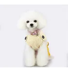 Pet Clothes Pure Cotton Sleeveless Breathable Striped Pet Clothes