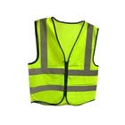 High Visibility Work Wear Polyester Knit Cotton Reflective Vest