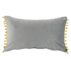 Grey And Yellow Upholstery Fabric Knitted Case Cushion Pillow Cover