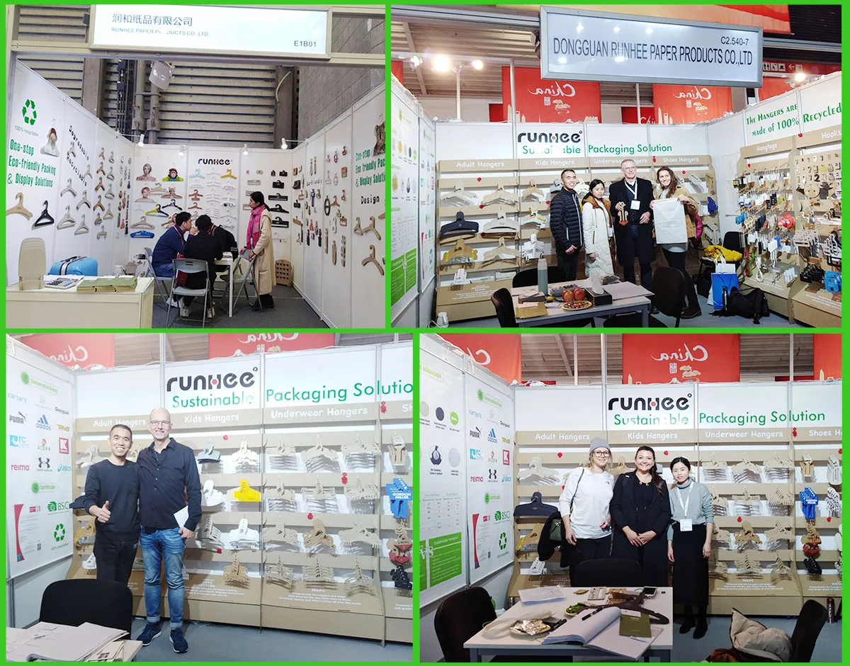 Custom Size Recycled Paper Hang Tags CMYK Printing For Garment Display