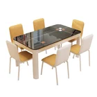 Glass Dining Set Dining Tables And Chairs Set Custom Furniture Glass Dining Table And Chair Set