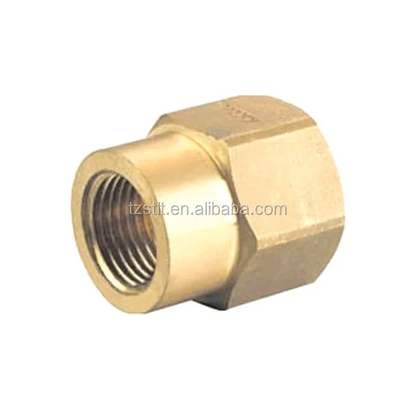 Thread Hex Straight Pneumatic Connector 1/4inch brass fitting