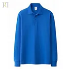 Simple plain custom fashion men high quality cotton polo t shirt