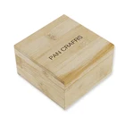 Wood Box Wooden Bamboo Wholesale Bamboo Gift Packaging Box Custom Wooden Gift Box with Logo