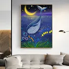 DIY Oil Painting Paint by Number Kit adult painting by numbers canvas Drawing With Brushes