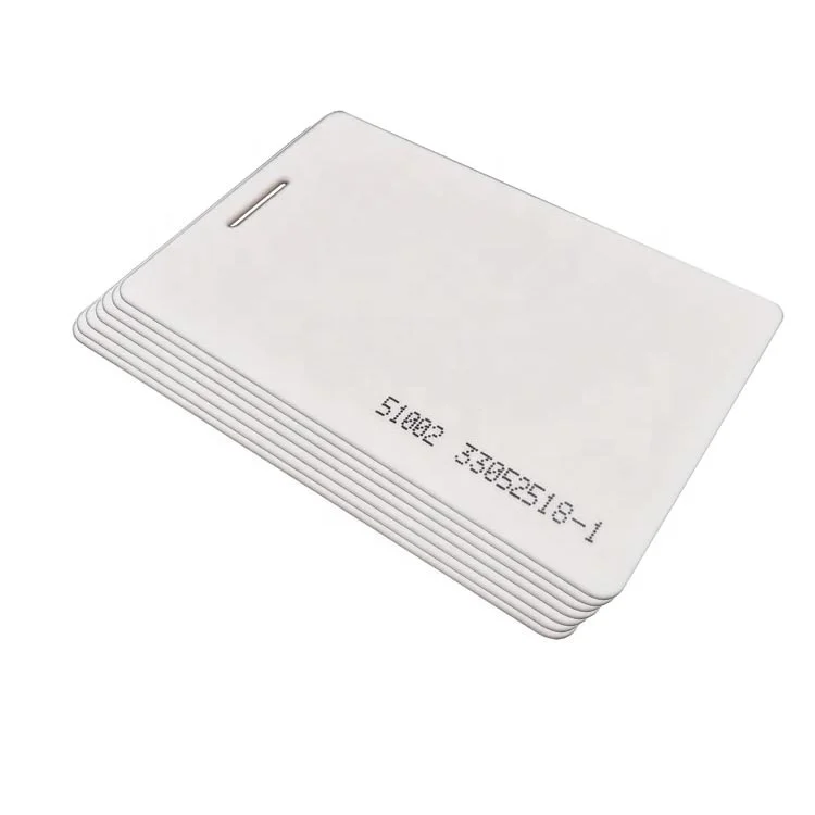 56mhz hf uhf pvc plastic white blank nfc rfid id ic smart card