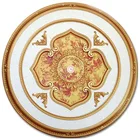 Banruo classic style plastic PVC PS ceiling medallion ceiling light panel for interior decoration