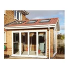 usa standard as2047 insulated folding doors movable glass panel Bi-fold Door for house